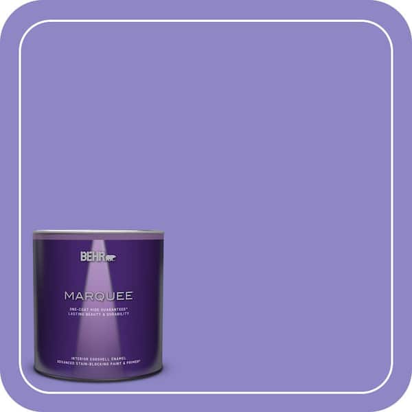 BEHR MARQUEE 1 qt. #MQ4-29 Brocade One-Coat Hide Eggshell Enamel Interior Paint & Primer (2)