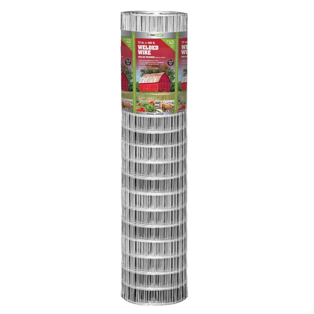 YARDGARD 6 ft. x 100 ft. 14-Gauge Welded Wire