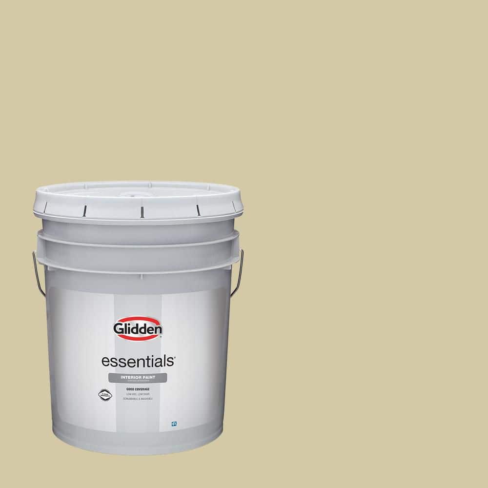 Glidden Essentials 5 gal. PPG1026-2 Sanctuary Semi-Gloss Interior Paint