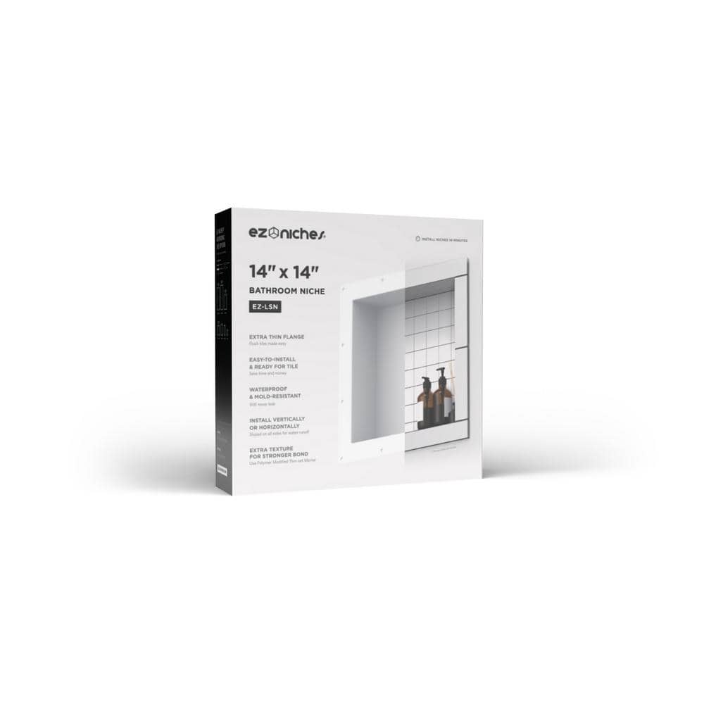 EZ Niche 14 in. x 14 in. x 4 in. Large Square Niche (2)
