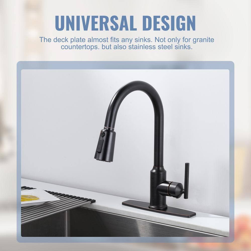 WOWOW 9.6 in. 2.4 in. 0.3 in. Stainless Steel Kitchen Sink Faucet Hole Cover Deck Plate (2)