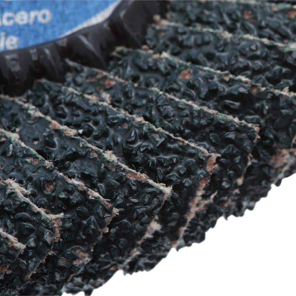 DIABLO 4-1/2 in. 40-Grit Steel Demon Corner-Edge Grinding and Polishing Flap Disc with Type 29 Conical Design (3)