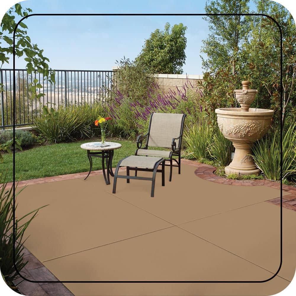BEHR PREMIUM 1 gal. #PFC-22 Cold Lager Solid Color Flat Interior/Exterior Concrete Stain (3)