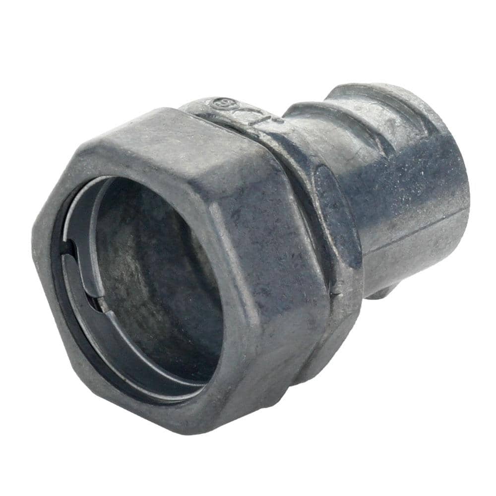 Commercial Electric 1 in. Combination Coupling (EMT-to-FLEX / Compression to Screw-in), (1-Pack) (2)