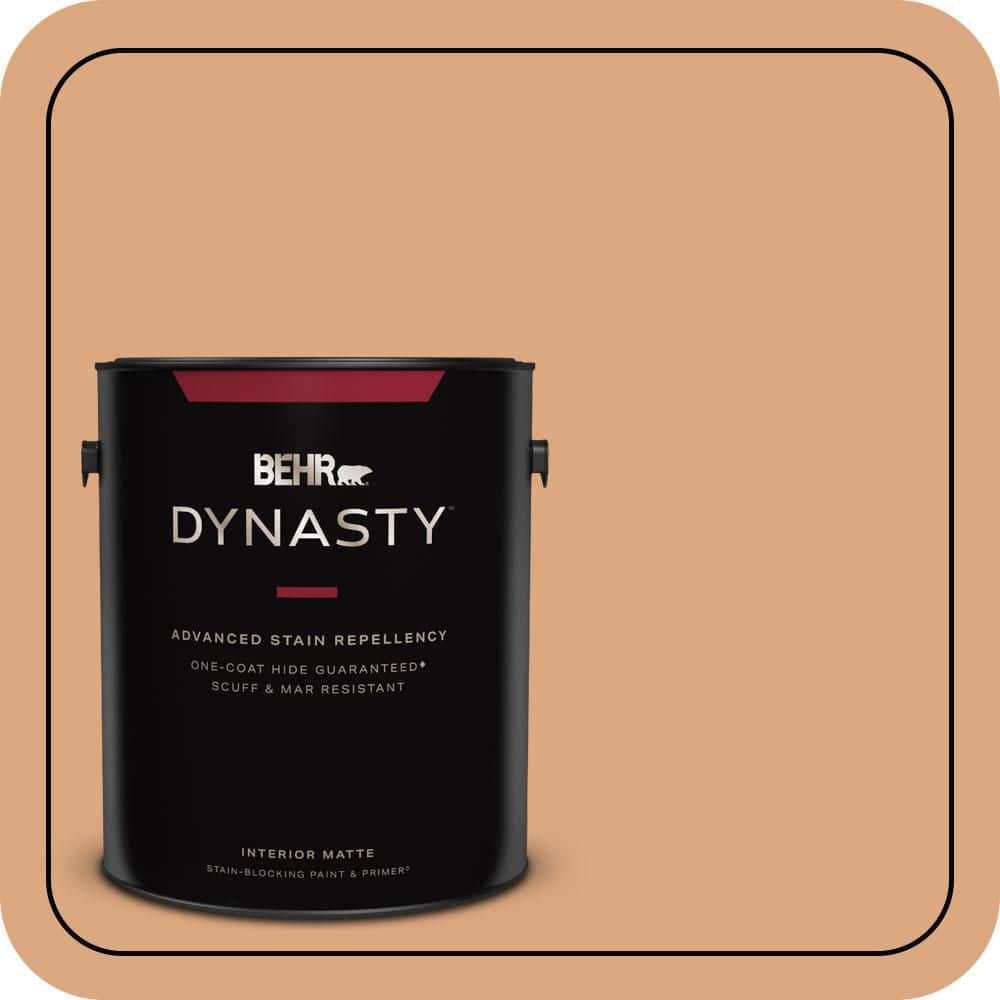 BEHR DYNASTY 1 gal. #PMD-97 Eastern Spice Matte Interior Stain-Blocking Paint & Primer