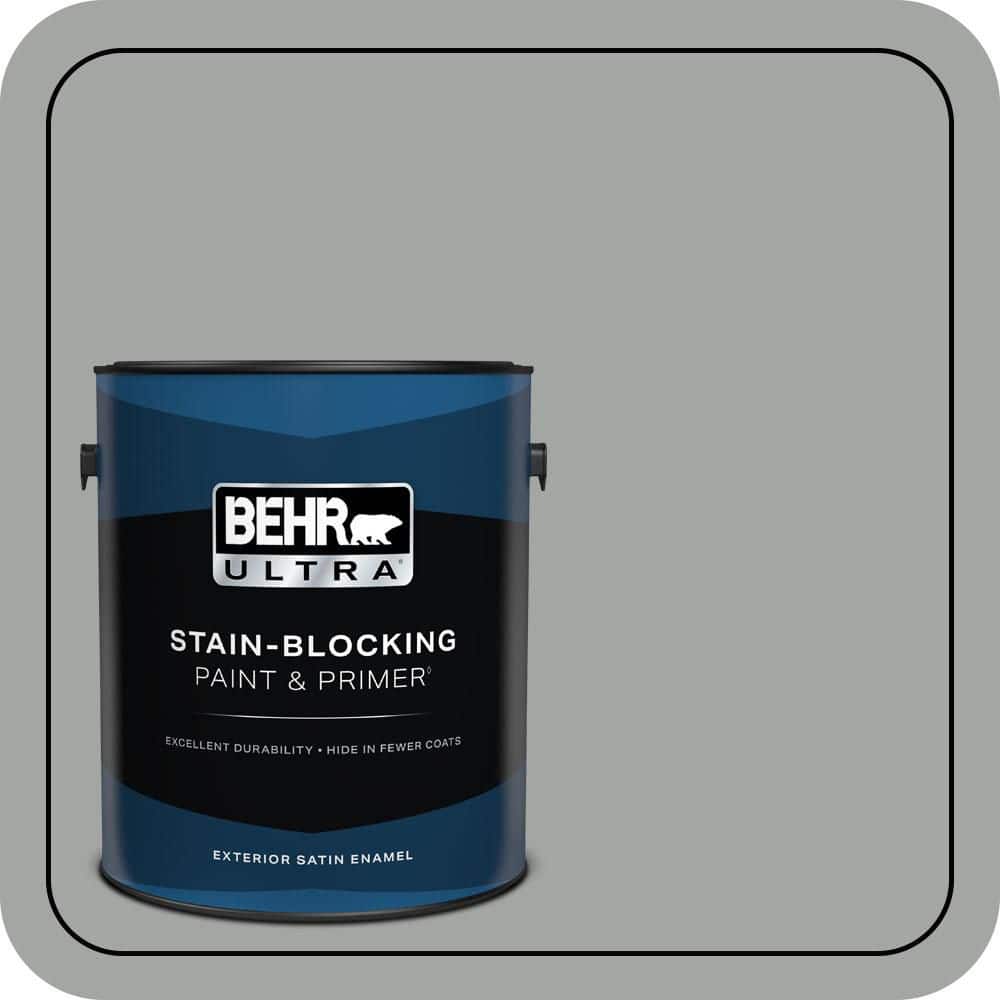 BEHR ULTRA 1 gal. #PPU25-16 Chain Reaction Satin Enamel Exterior Paint & Primer