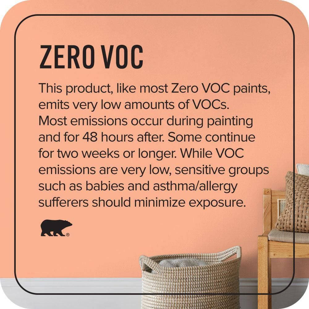 BEHR PREMIUM PLUS #220B-4 Orange Grove Enamel Low Odor & Primer (4)