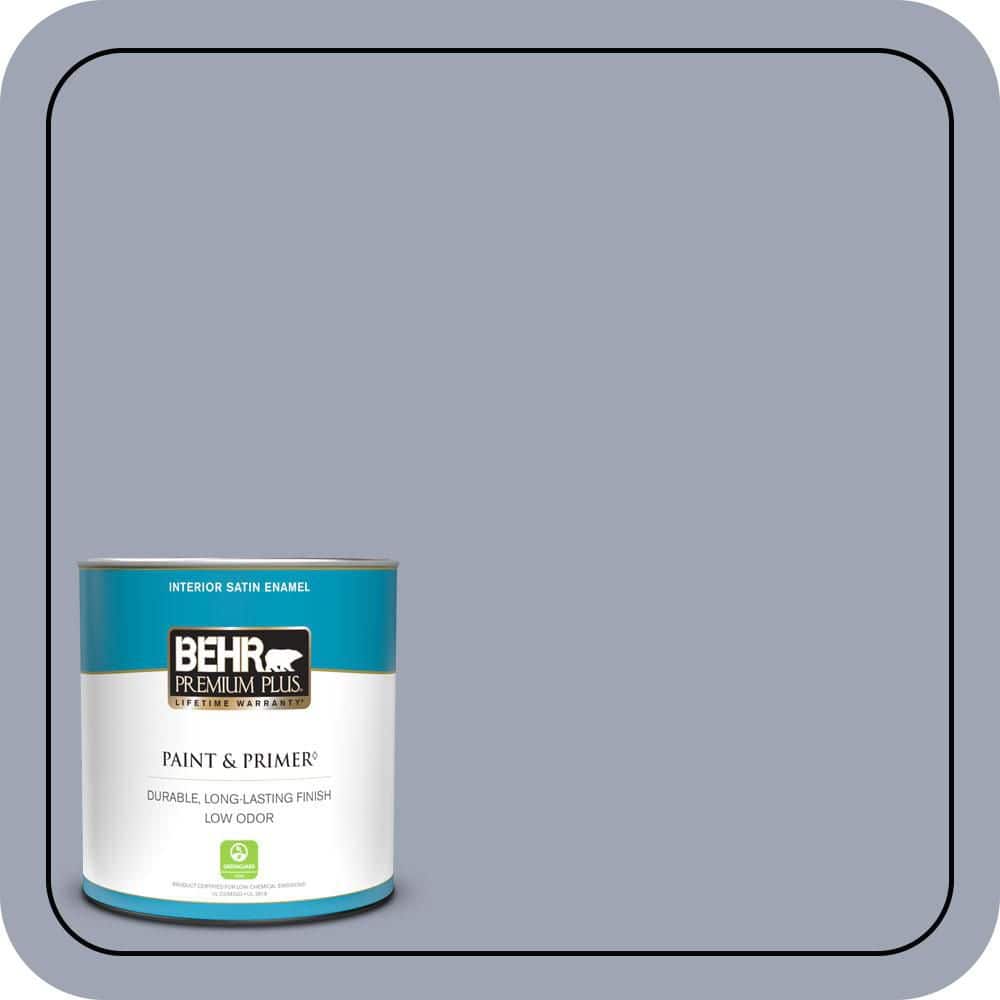 BEHR PREMIUM PLUS #PPU15-11 Great Falls Enamel Low Odor & Primer (1)