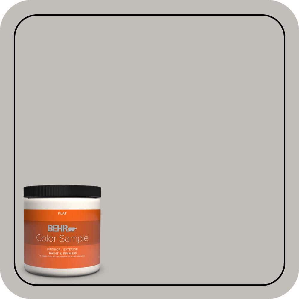 BEHR PREMIUM PLUS #HDC-WR15-3 Noble Gray Enamel Low Odor & Primer (1)