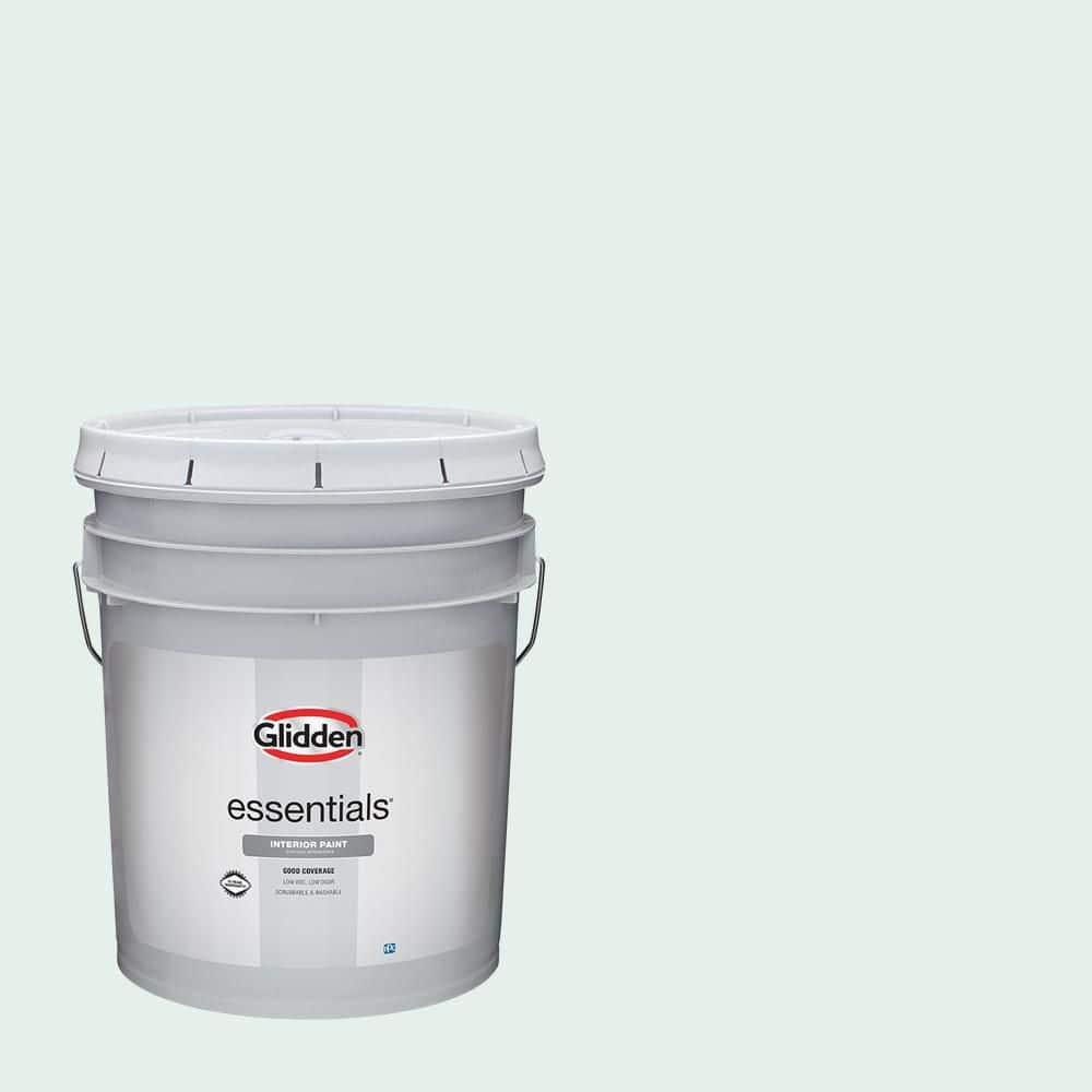 Glidden Essentials 5 gal. PPG1137-2 Northern Lights Flat Interior Paint