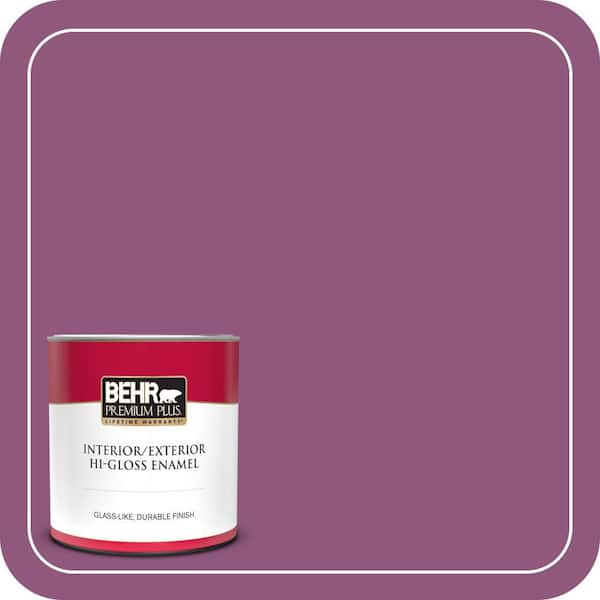 BEHR PREMIUM PLUS #PPU1-18 Peru Flat Interior/Exterior Paint & Primer Color Sample (2)