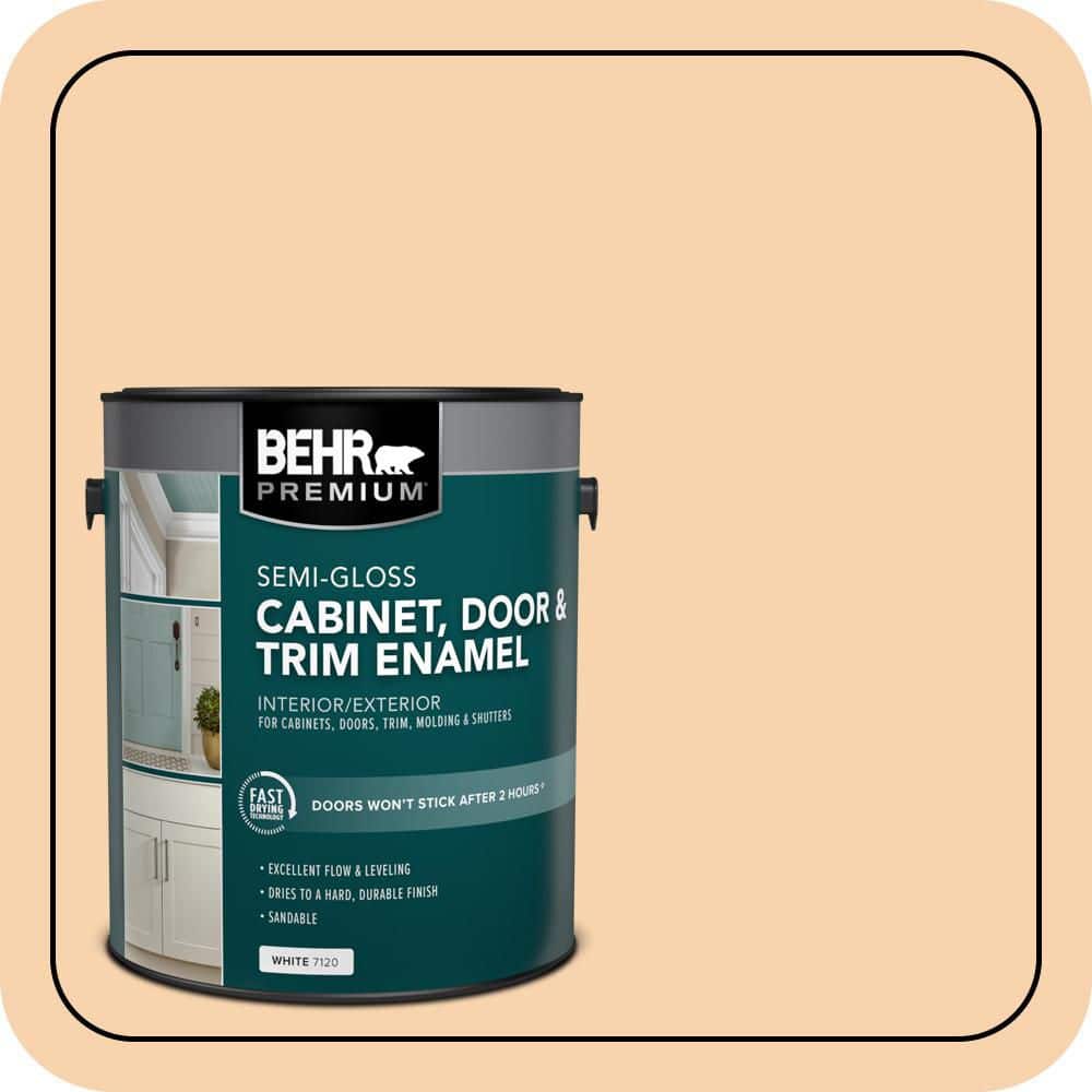 BEHR PREMIUM 1 gal. #M240-3 Ice Cream Parlour Semi-Gloss Enamel Interior/Exterior Cabinet, Door & Trim Paint