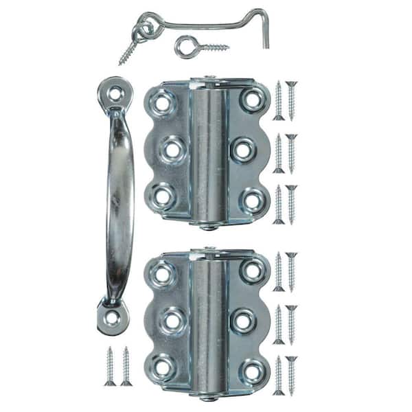 Wright Products Screen and Storm Door Set in Zinc Plated (2)
