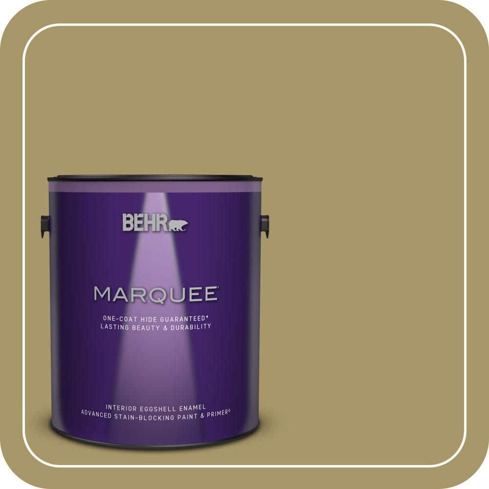 BEHR MARQUEE 1 gal. #PPU8-05 Eco Green Eggshell Enamel Interior Paint & Primer (1)
