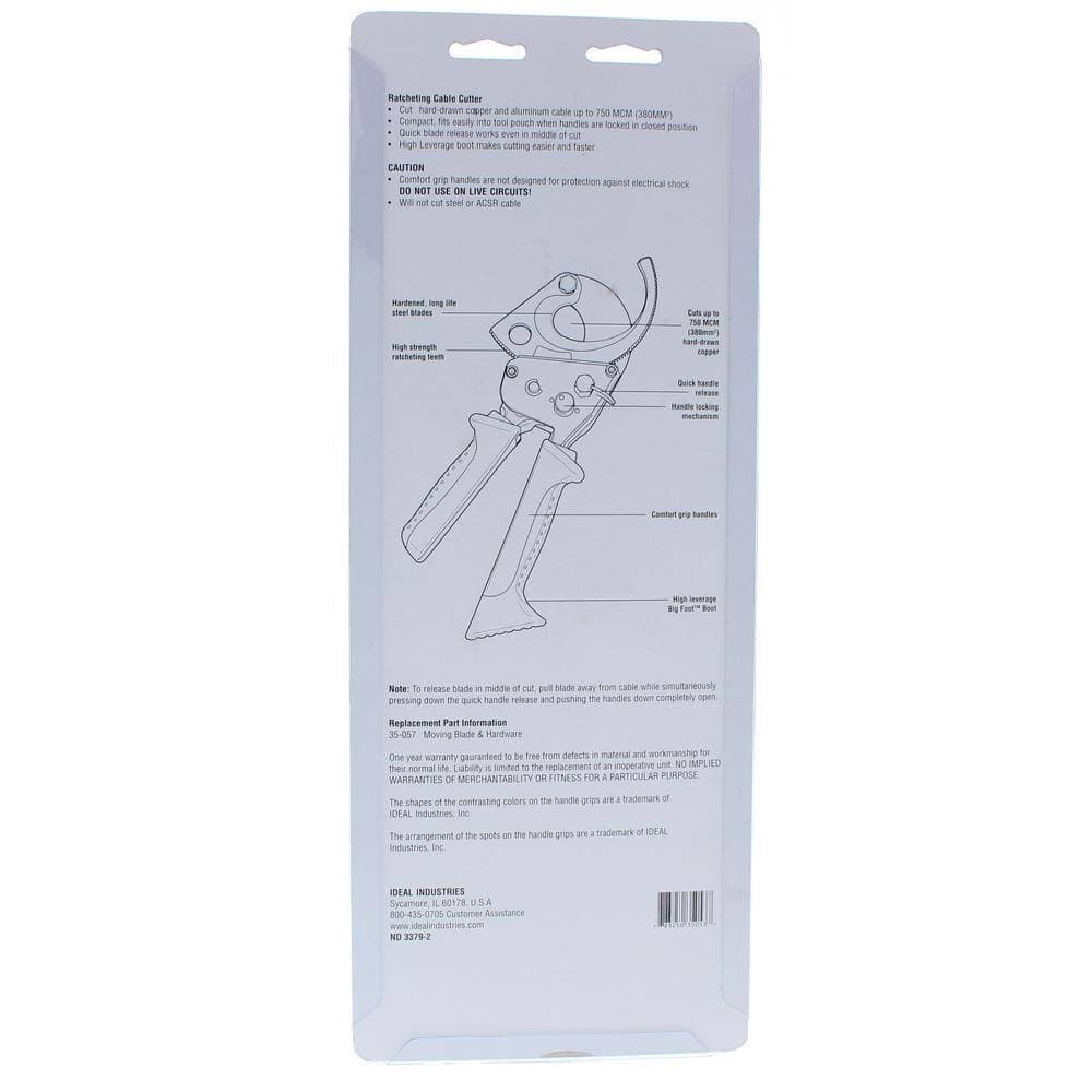 IDEAL 750 MCM Ratcheting Cable Cutter (3)