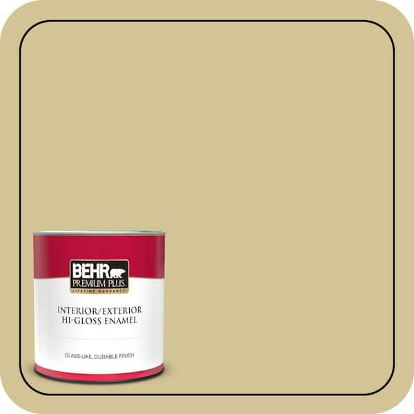 BEHR PREMIUM PLUS #M310-4 Almondine Flat Low Odor & Primer (3)