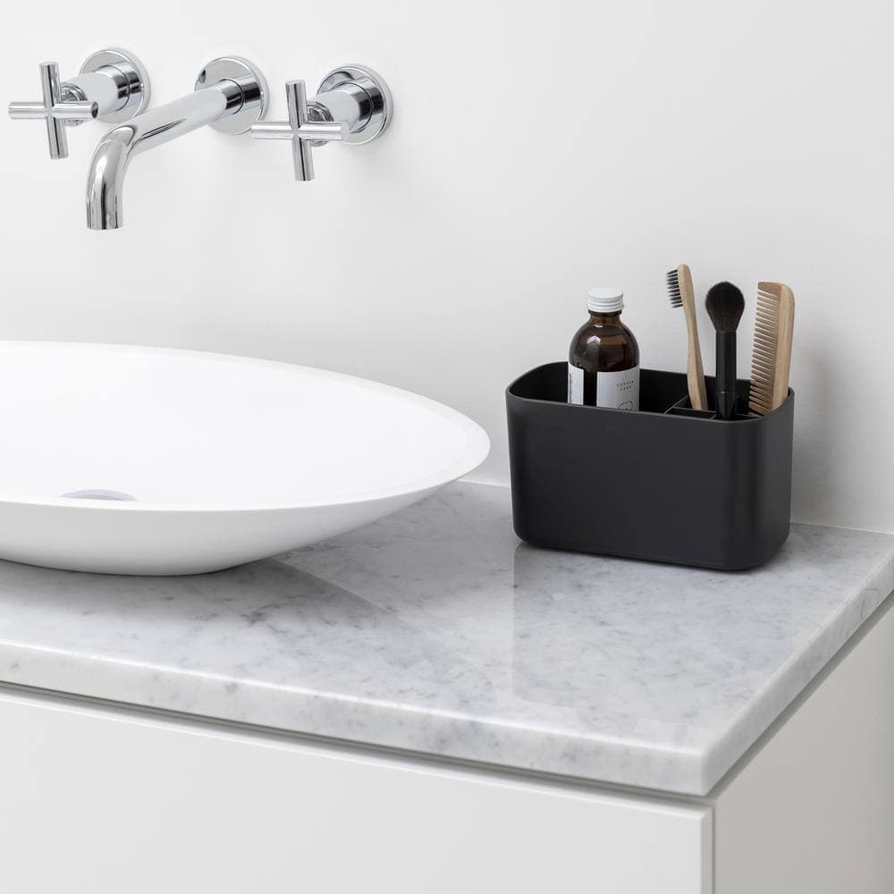 Brabantia Renew Freestanding Bathroom Caddy in Dark Gray (3)