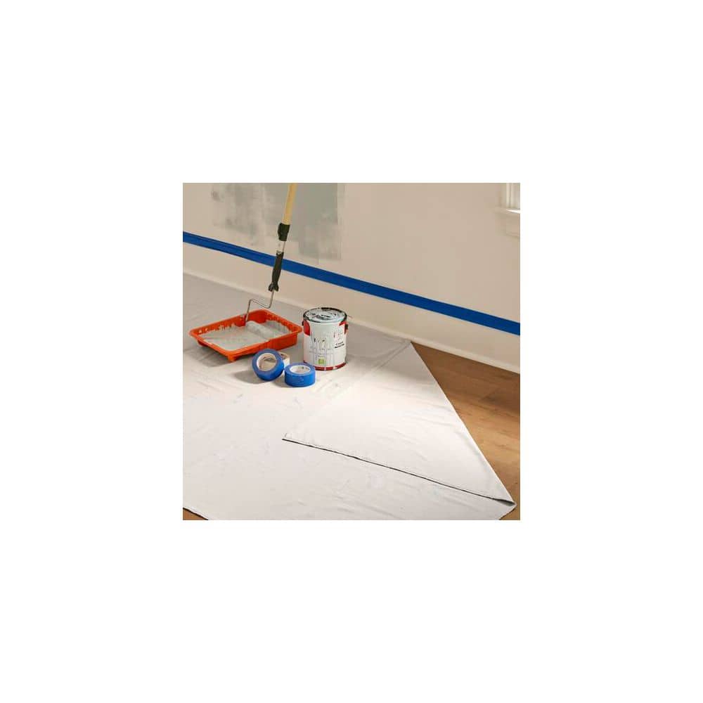 Everbilt 6 ft. x 9 ft. Medium Duty Canvas Drop Cloth (4)