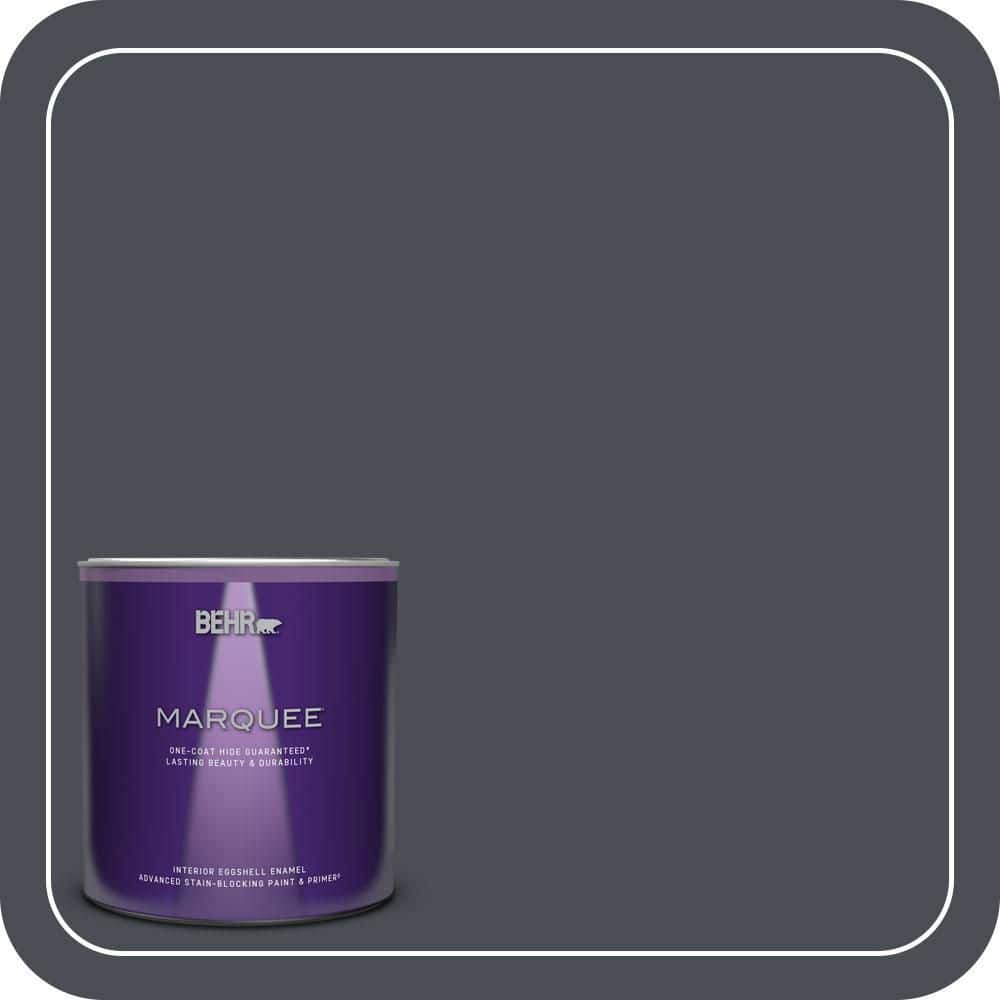 BEHR MARQUEE 1 qt. #PPU15-20 Poppy Seed One-Coat Hide Eggshell Enamel Interior Paint & Primer