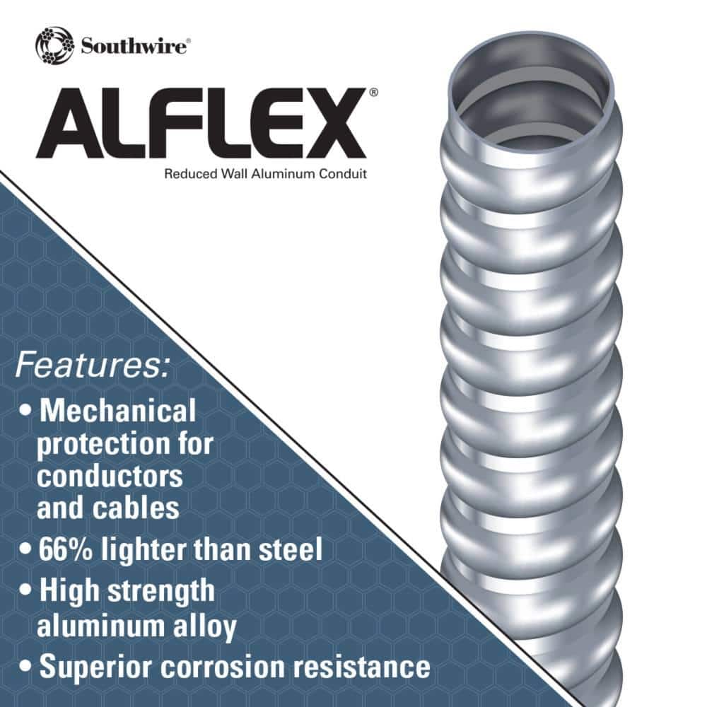 Southwire . Alflex RWA Metallic Aluminum Flexible Conduit (2)