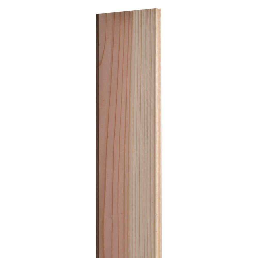Mendocino Forest Products 5/8 in. x 6 in. x 6 ft. Ridge & Valley Redwood Fence Picket (3)