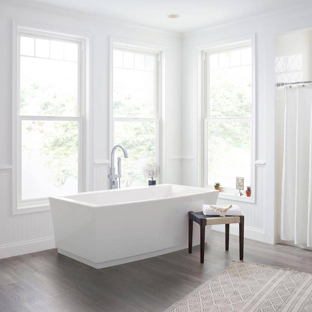 American Standard Townsend 68 in. x 36 in. Soaking Bathtub with Center Drain in White (1)