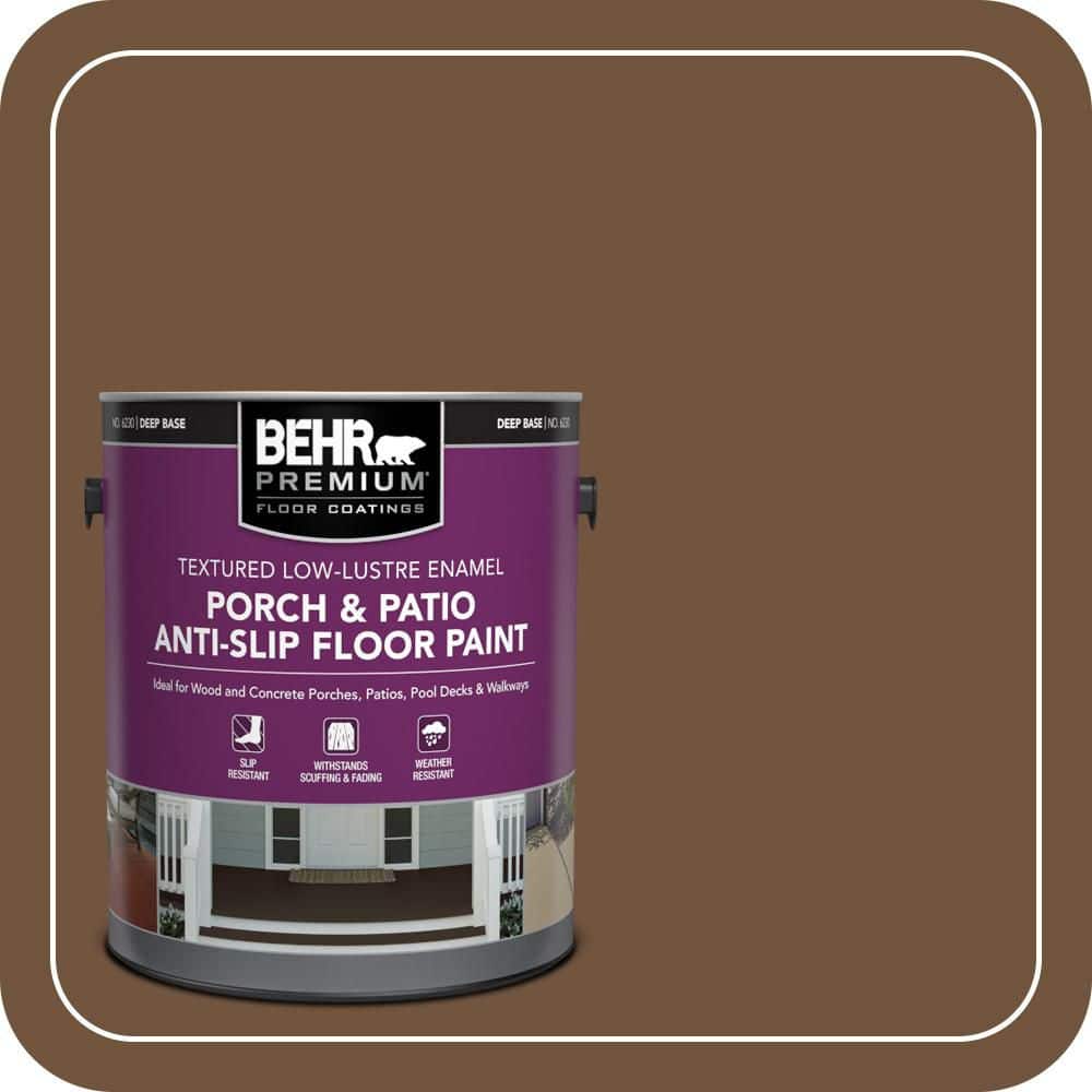 BEHR PREMIUM #PPU4-20 Textured Low-Lustre Enamel Interior/Exterior Porch and Patio Anti-Slip Floor Paint (1)