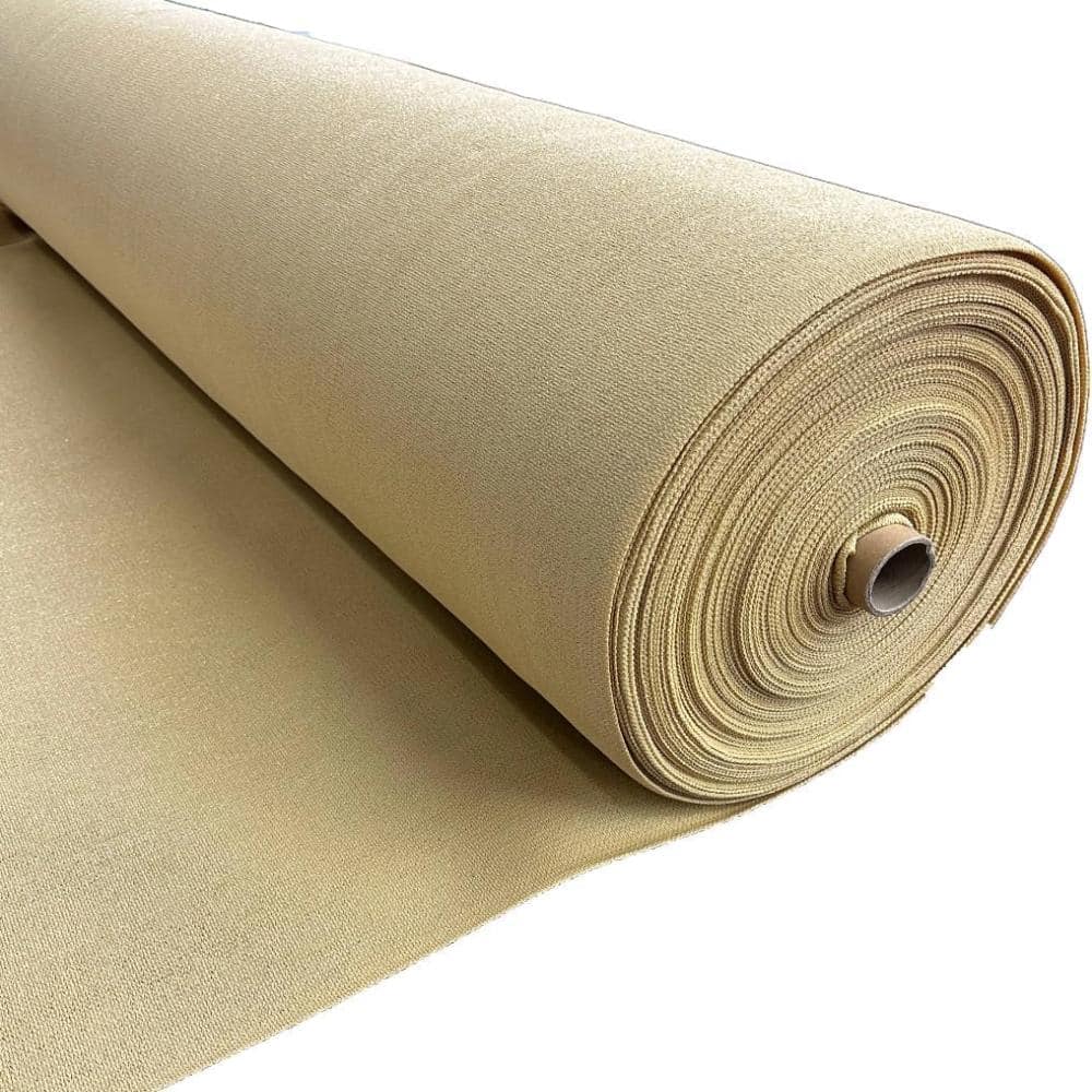 Unbranded 6 ft. x 30 ft. Shade Cloth Roll 70% Light Block Tan 1-Piece (1)