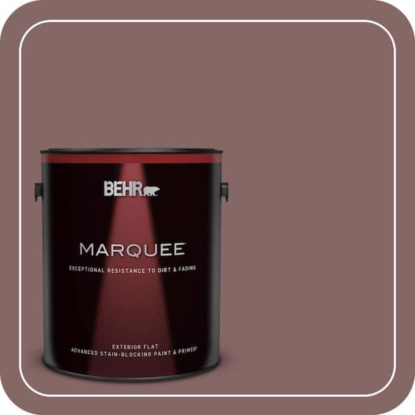 BEHR PREMIUM PLUS #130F-6 Brazil Nut Enamel Low Odor & Primer (4)
