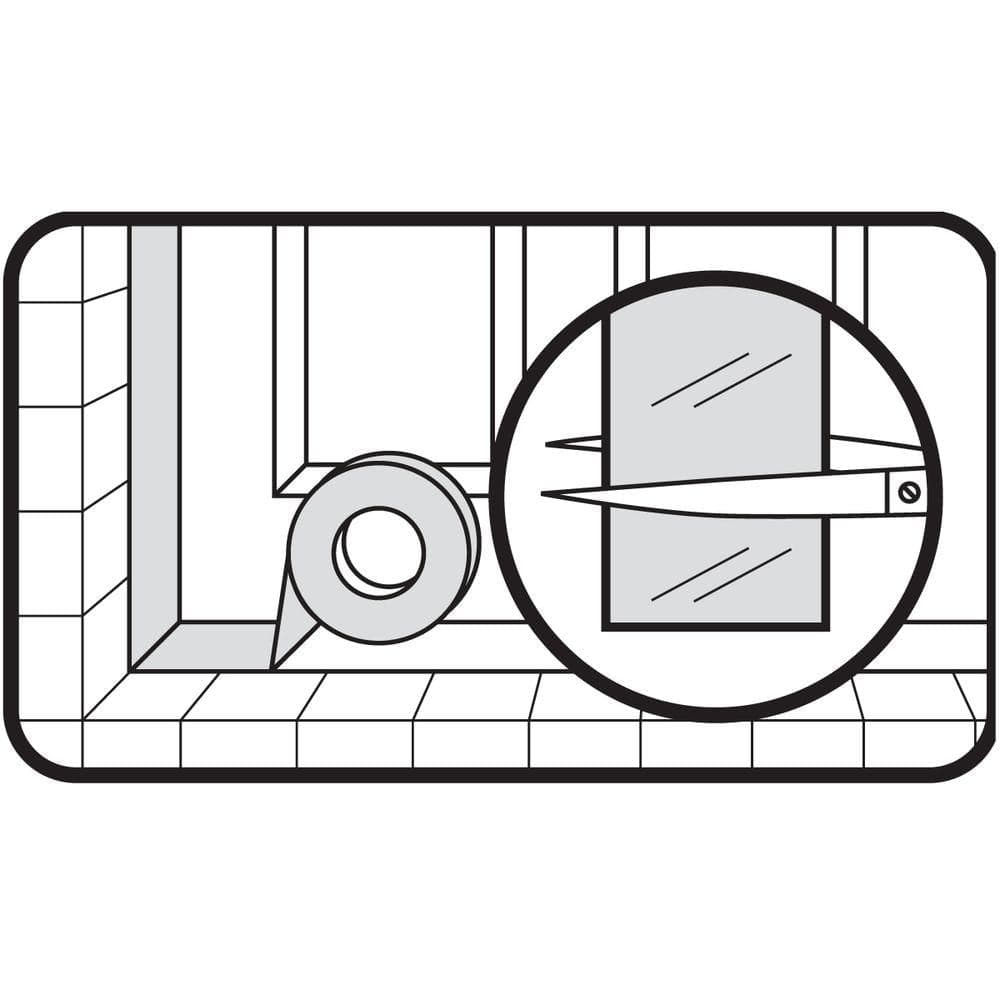 M-D Building Products 54 ft. Replacement Tape for Clear Shrink Window Weatherstrip Roll (3)