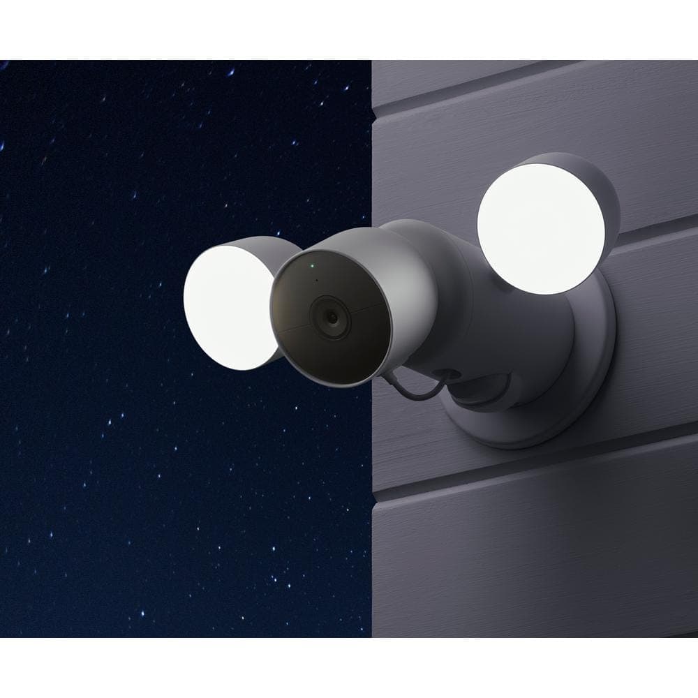 Google Nest Cam with Floodlight - Wired Outdoor Smart Home Security Camera (3)