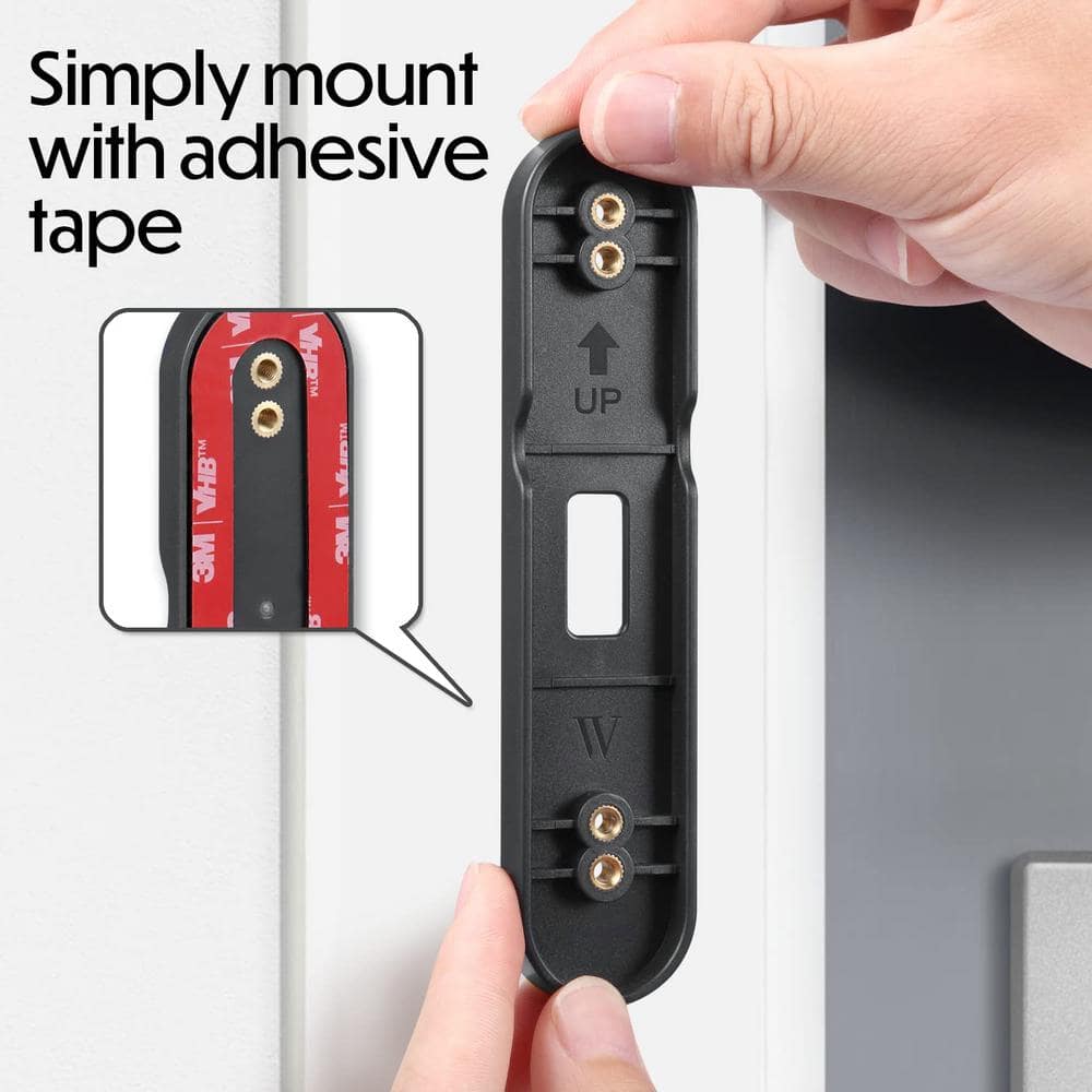 Wasserstein No-Drill Mount for Google Nest Doorbell (battery) - Avoid Drilling and Protect Your Walls (2)