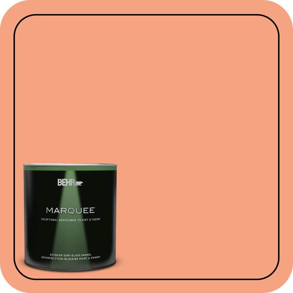 BEHR MARQUEE 1 qt. #P190-4 Siren Semi-Gloss Enamel Exterior Paint & Primer