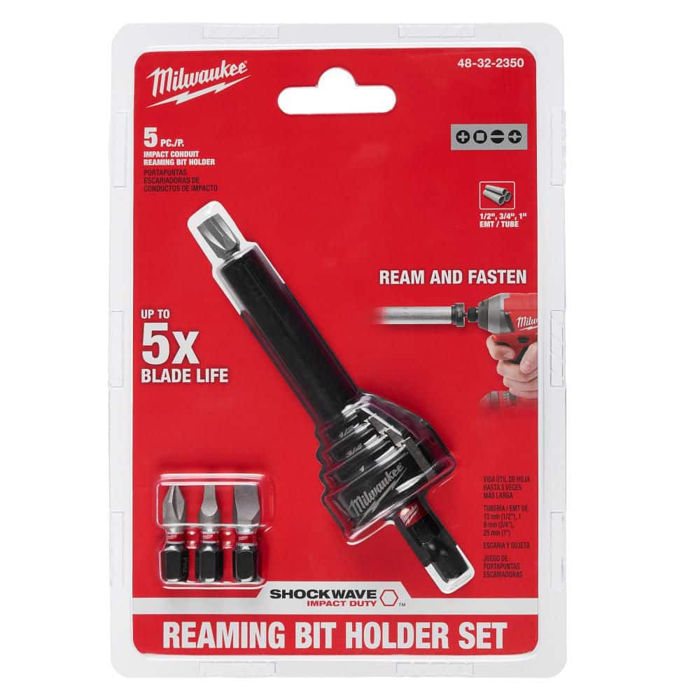 Milwaukee SHOCKWAVE Impact Duty Conduit Reaming Bit Holder (3)