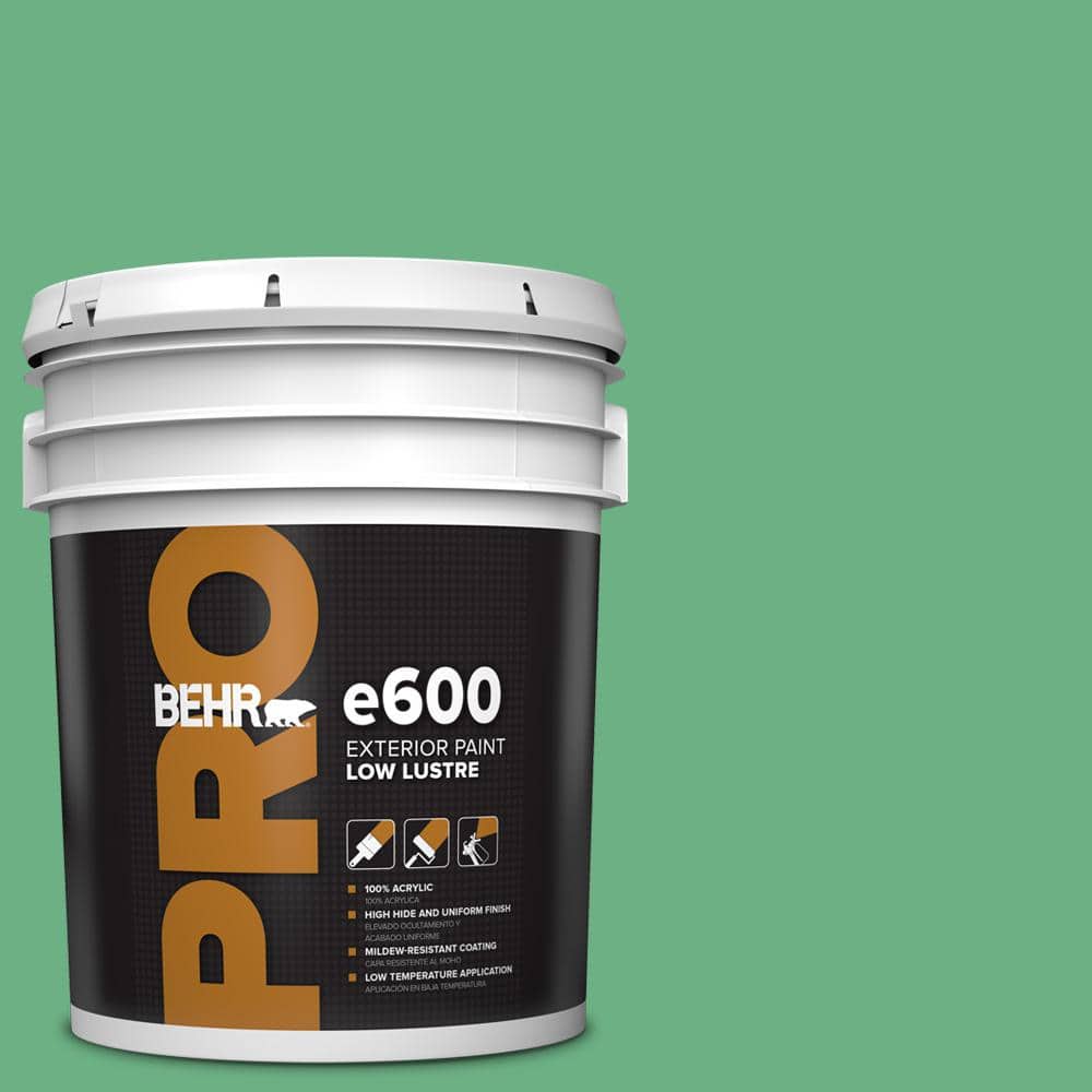 BEHR PRO 5 gal. #P410-5 Lily Pads Low Luster Exterior Paint