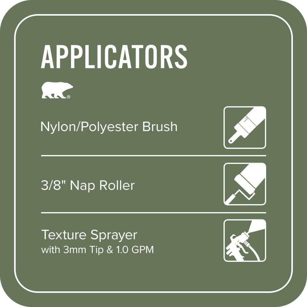 BEHR PREMIUM #PPU10-01 Textured Low-Lustre Enamel Interior/Exterior Porch and Patio Anti-Slip Floor Paint (4)