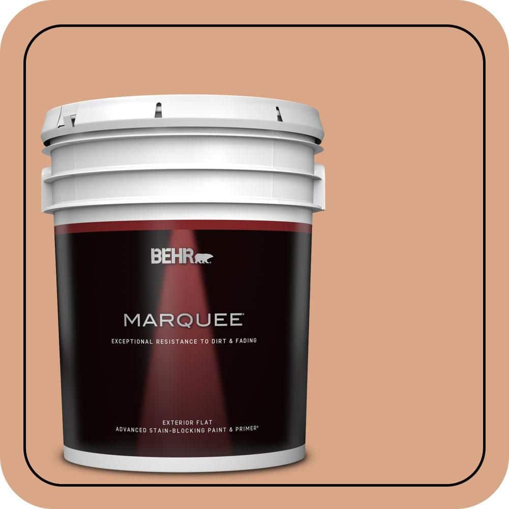 BEHR MARQUEE 5 gal. #PPU3-10 Nairobi Dusk Flat Exterior Paint & Primer