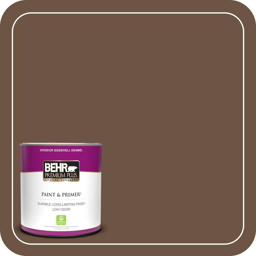 BEHR PREMIUM PLUS #280F-7 Breakfast Blend Enamel Low Odor & Primer