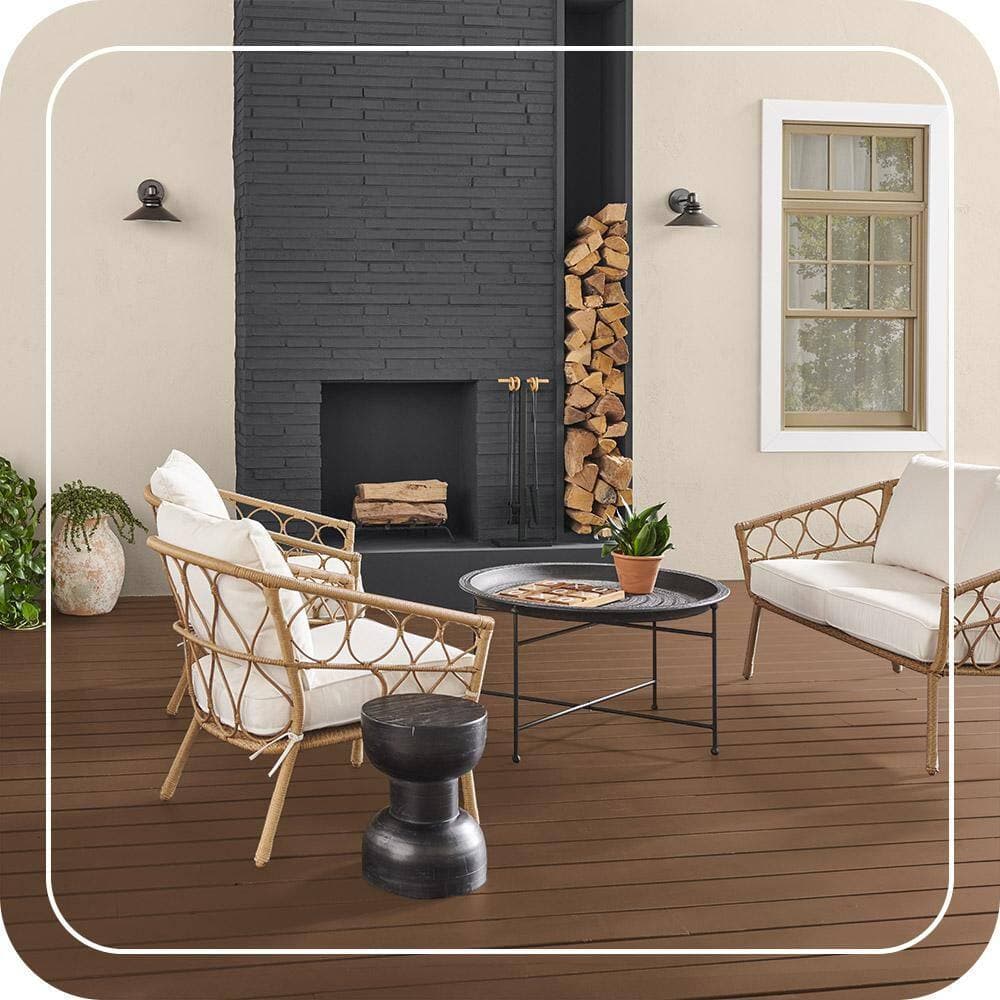BEHR PREMIUM #S240-7 Color Waterproofing Exterior Wood Stain and Sealer Sample (4)
