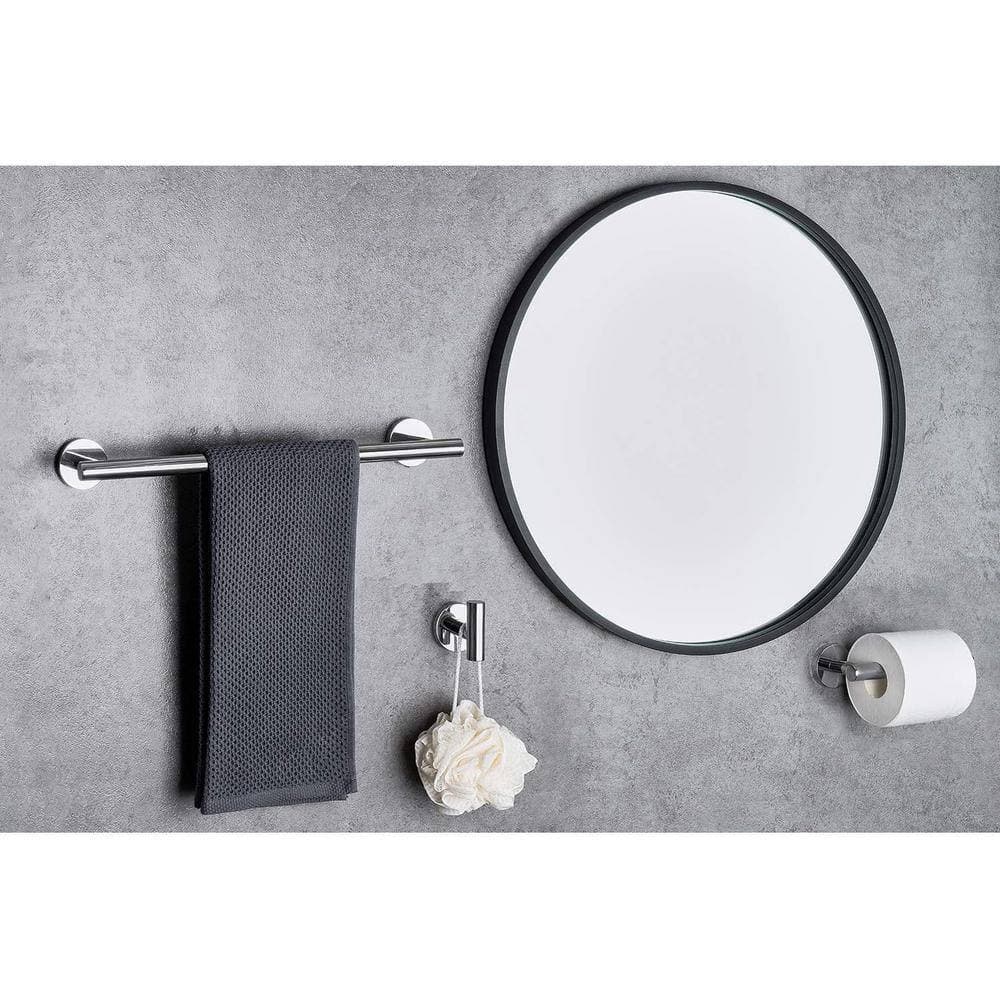 Dyiom 16 in. Wall Mounted, Towel Bar in Polished Chrome, 4-Piece (3)