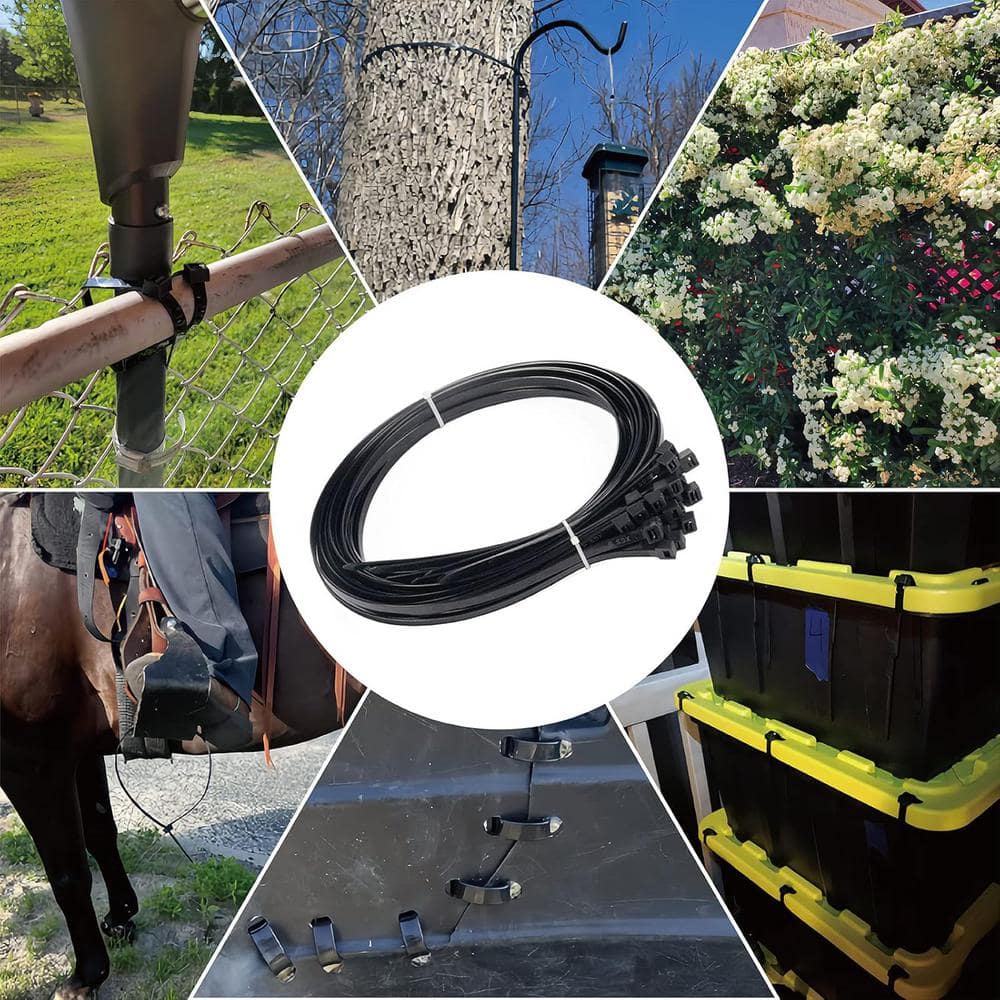 Ahfiwaso 36 in. Large Cable Zip Tie Heavy Duty with 250 lb Tensile Strength (250 Pieces) (3)