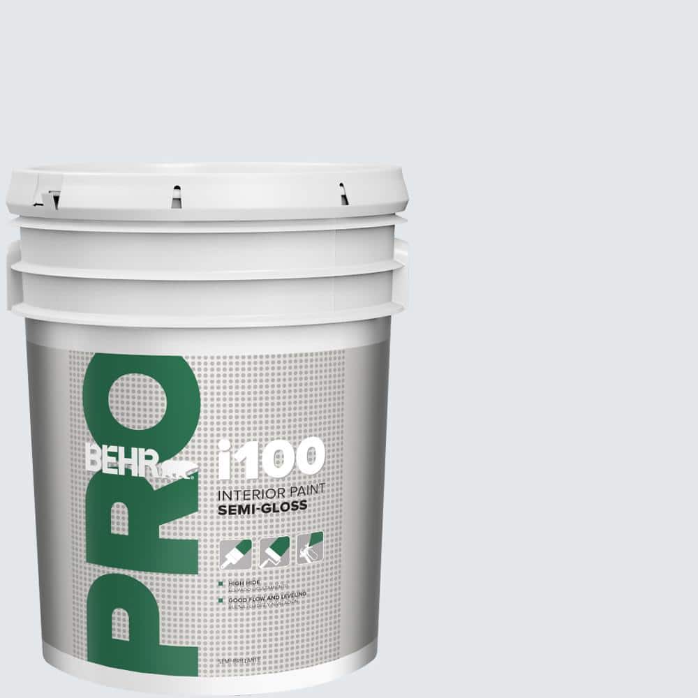 BEHR PRO 5 gal. #610E-2 Winter Day Semi-Gloss Interior Paint