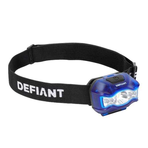 Defiant 350 Lumens LED Compact Alkaline Headlight (2)