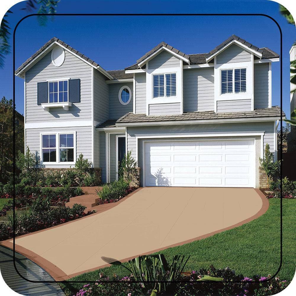 BEHR PREMIUM #PPU4-14 Self-Priming 1-Part Epoxy Satin Interior/Exterior Concrete and Garage Floor Paint (3)