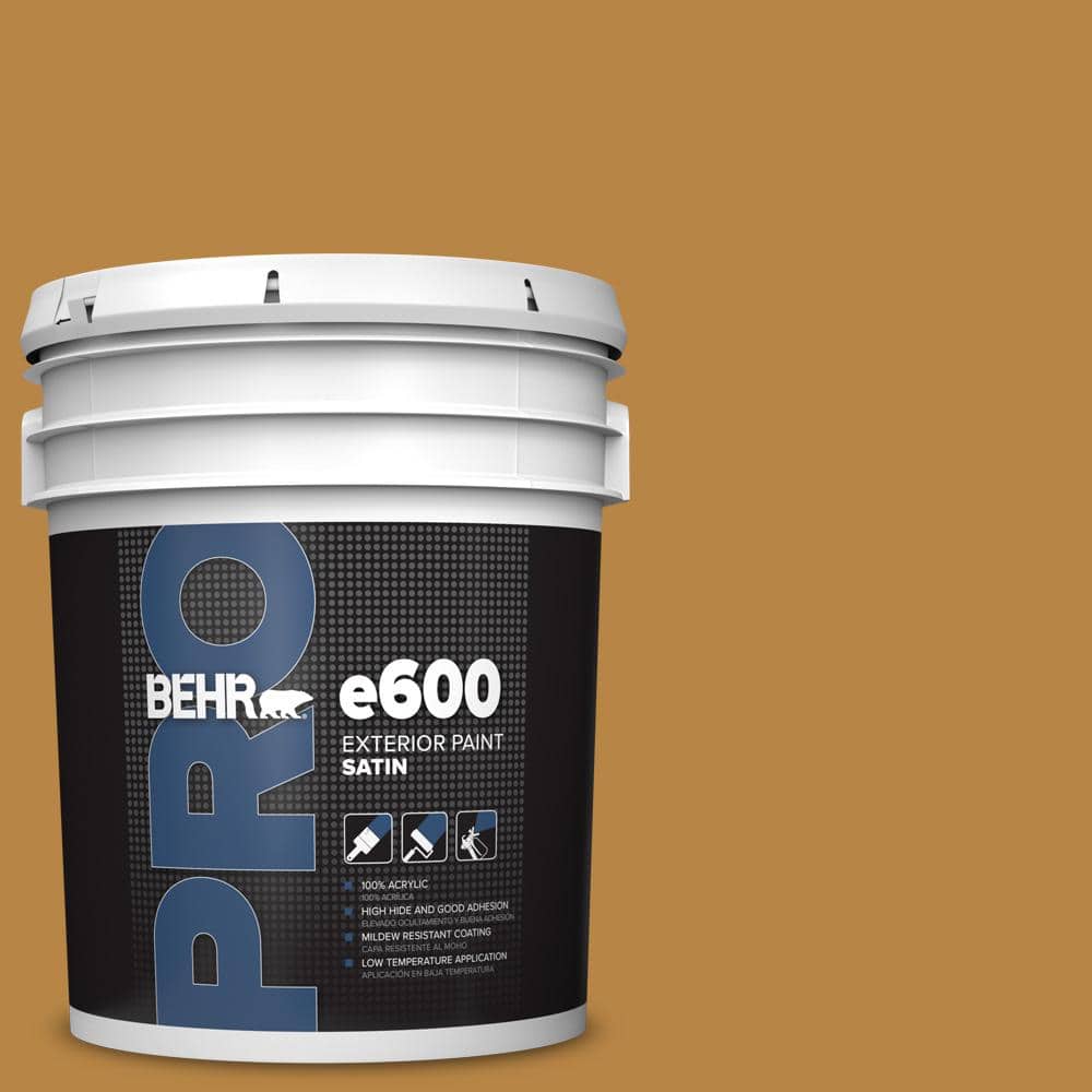 BEHR PRO 5 gal. #M270-7 Wild Ginger Satin Exterior Paint