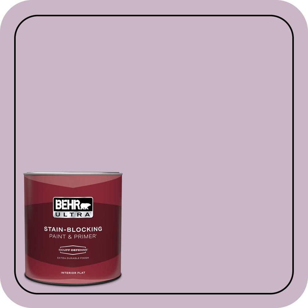 BEHR ULTRA 1 qt. #670D-4 Ballad Extra Durable Flat Interior Paint & Primer