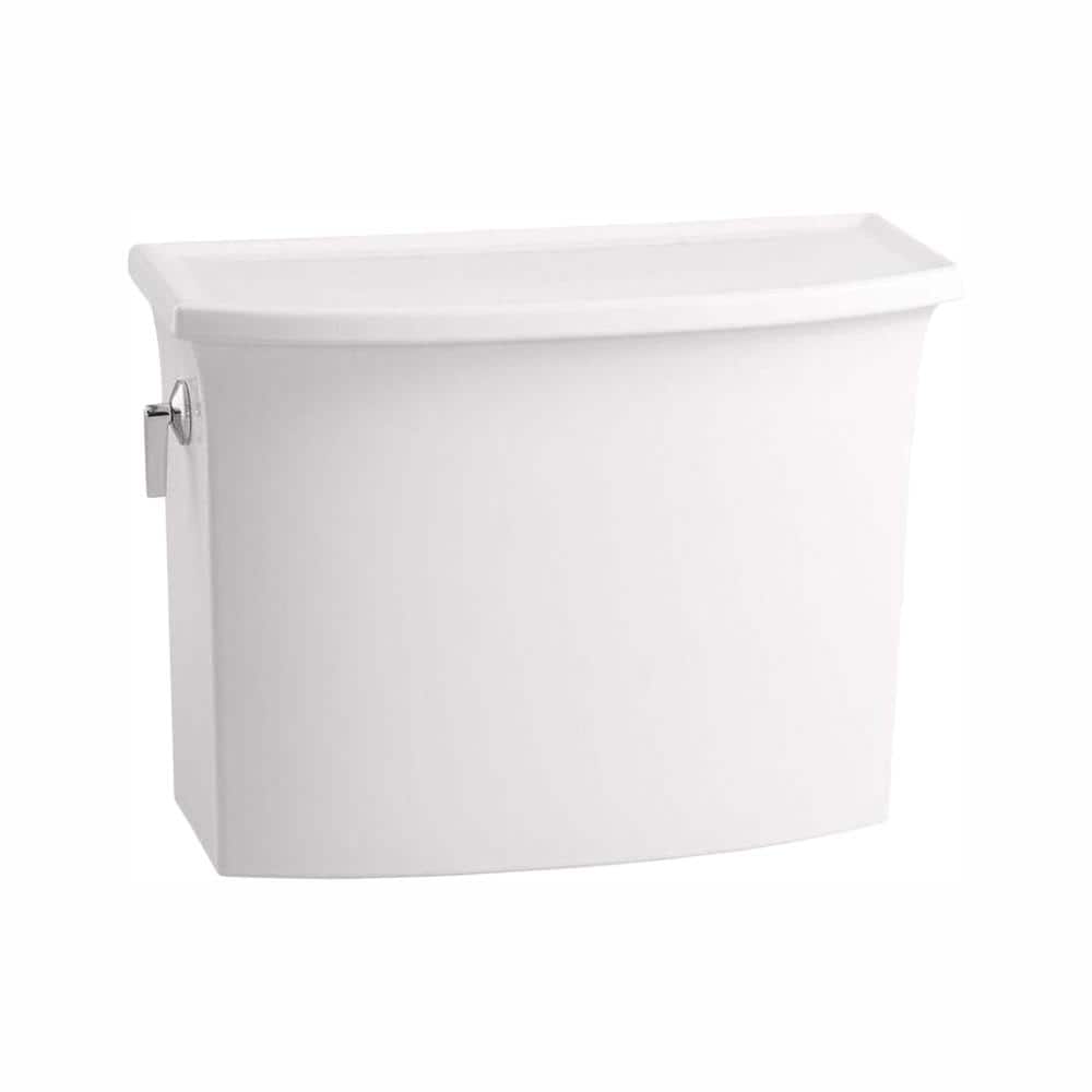 KOHLER Archer 1.28 GPF Single Flush Toilet Tank Only with AquaPiston Flushing Technology in White (3)