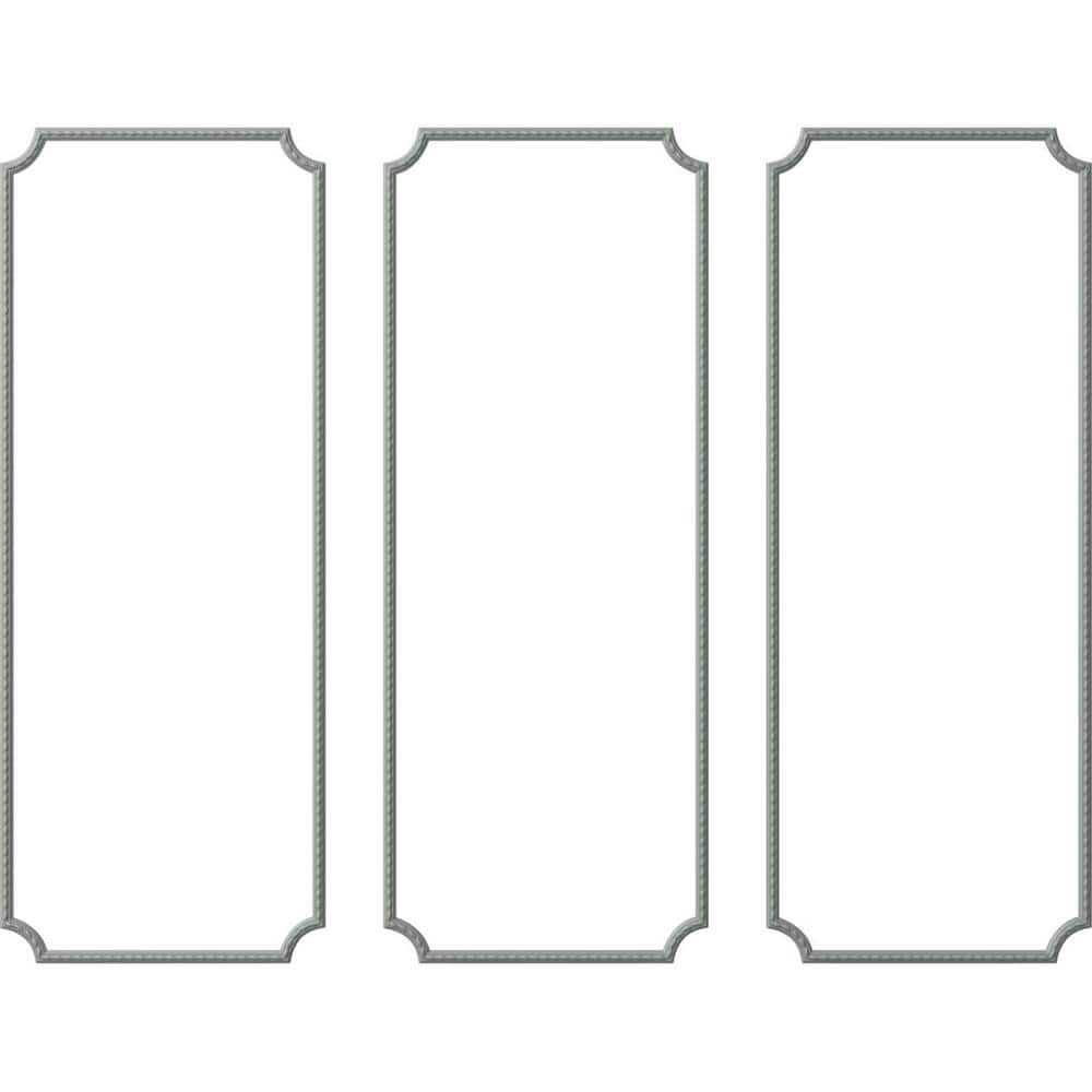 Ekena Millwork 28 in. W x 72 in. H Unfinished Polyurethane Bulwark Rope Panel Moulding Kit (Triple Panel) (1)