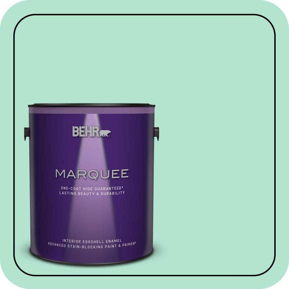 BEHR MARQUEE 1 gal. #P420-2 Crystal Rapids Eggshell Enamel Interior Paint & Primer