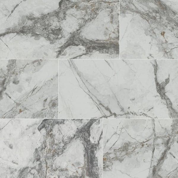 MSI Delle Croccante Rectangle 16 in. x 32 in. Polished White Porcelain Marble Look Floor and Wall Tile (14.2 sq. ft./Case)